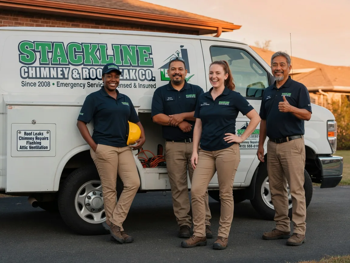 Chimney flashing repair company in Millwood, GA